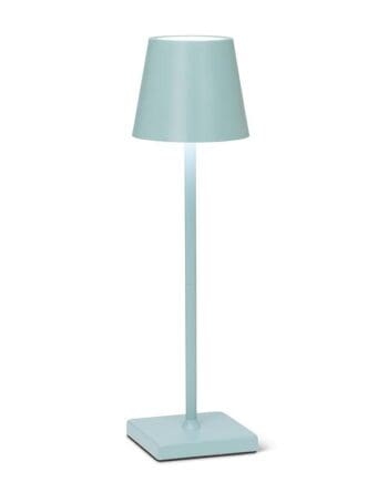 15" classic Shade LED Table lamp in Blue