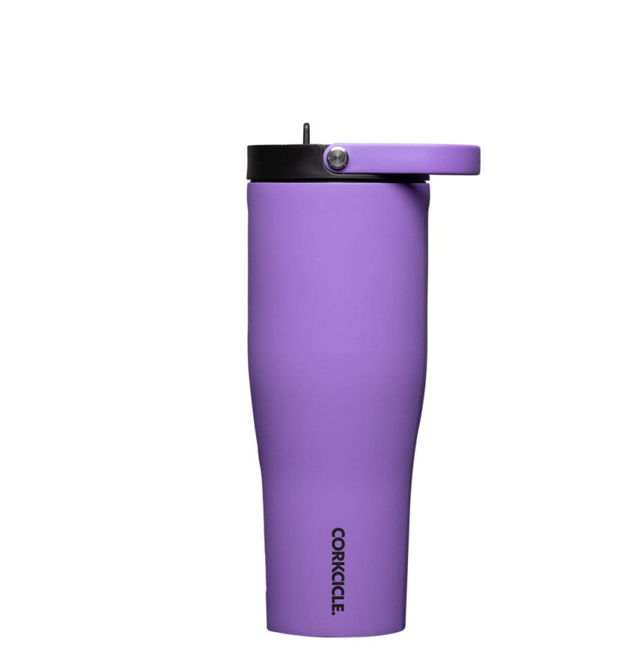 Corkcicle 30 oz Go Cup XL Varsity Purple Tumbler