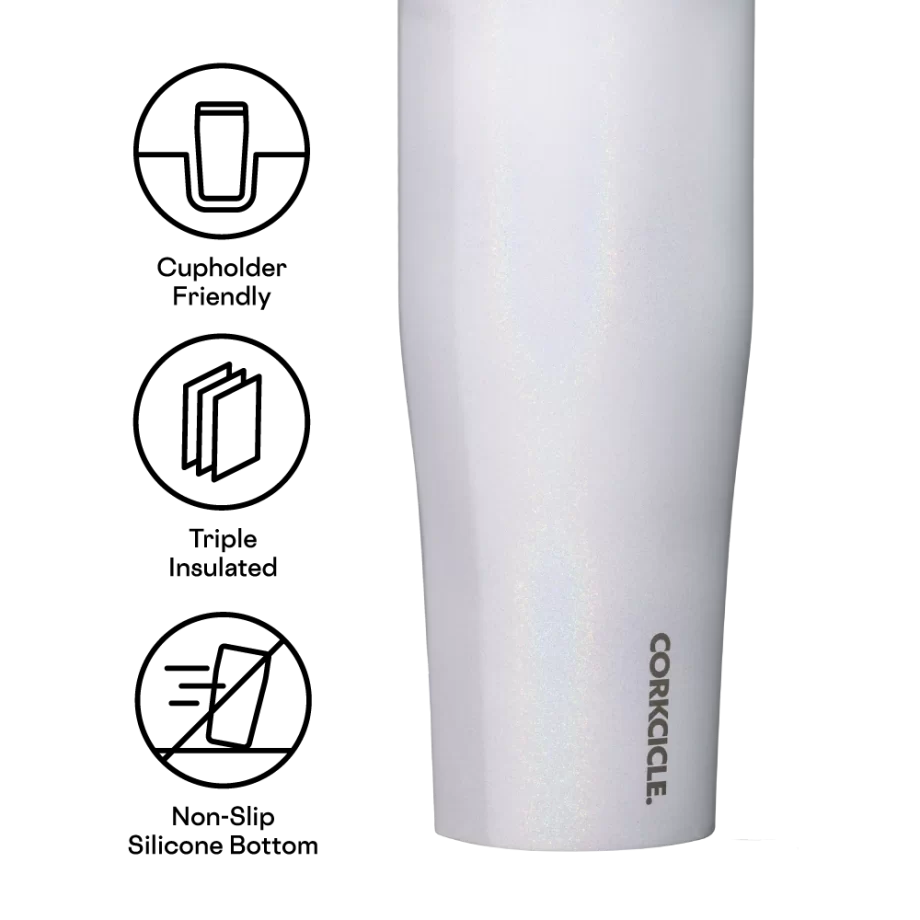 Corkcicle 30 oz Go Cup XL Unicorn Magic (Iridescent) tumbler