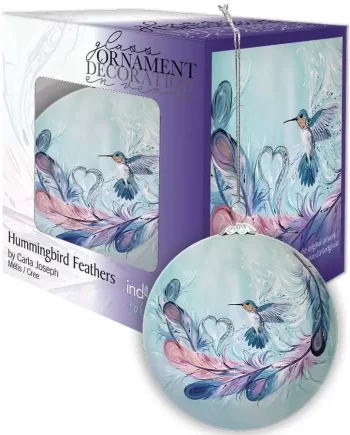 Hand Painted Glass Ornaments